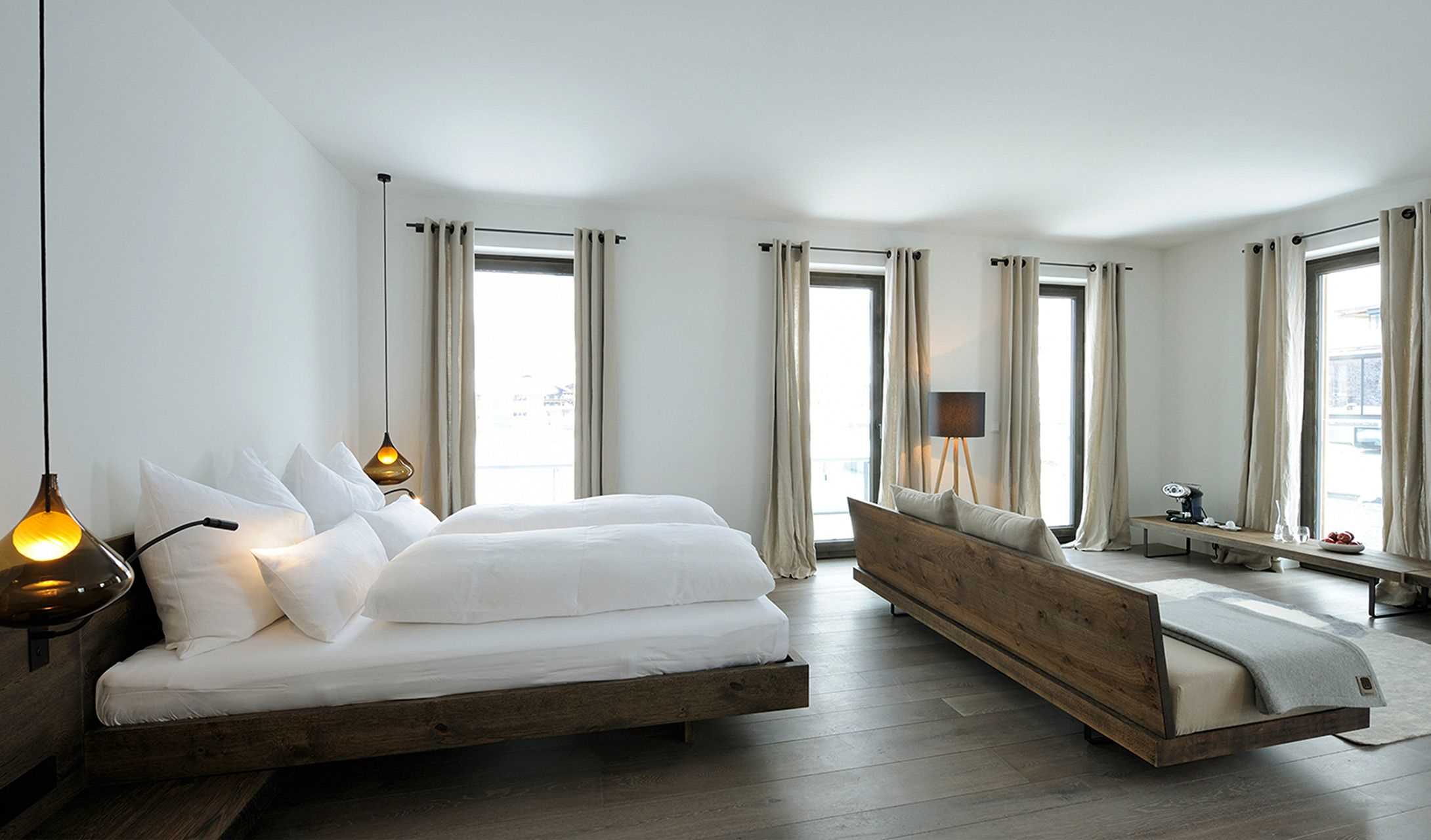 Wiesergut Modern Luxury Design hotel Hinterglemm Austria Alps 