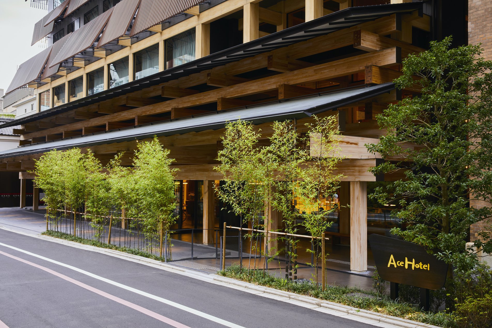 Ace Hotel Kyoto - Modern design hotel by Kengo Kuma and Commune, Kyoto