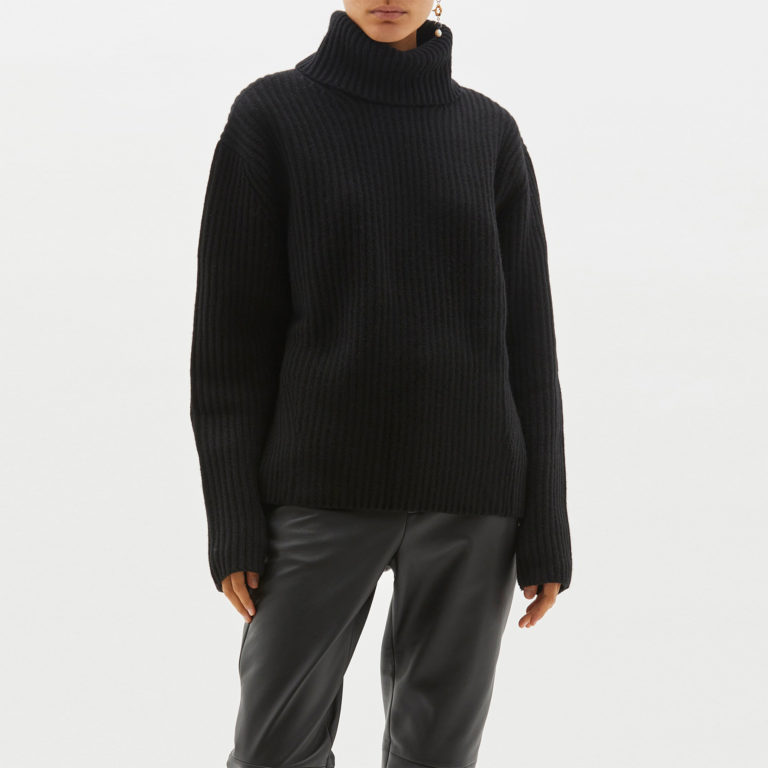 Bassike Chunky Oversized Turtleneck