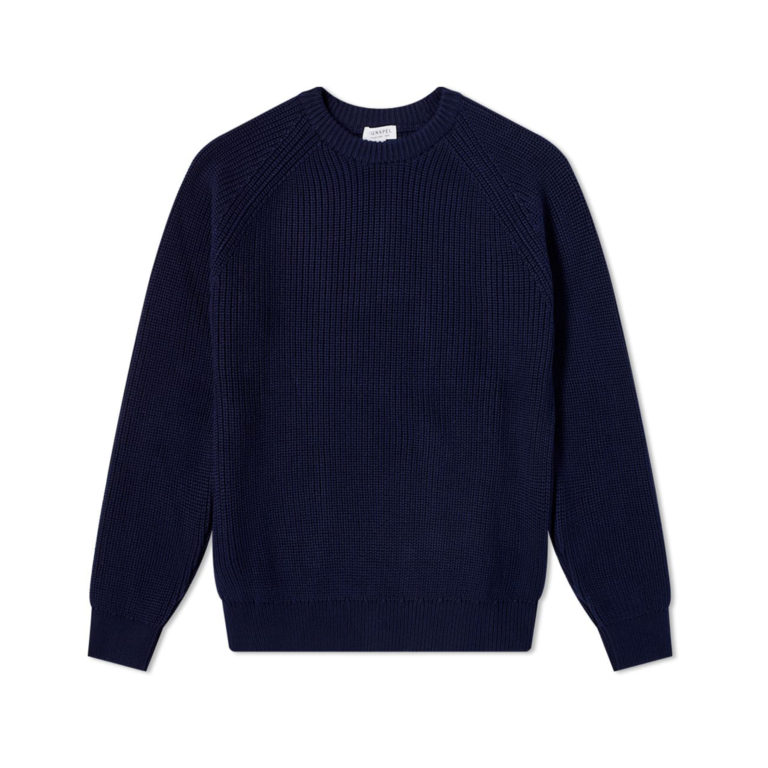 Sunspel Cotton Rib Jumper