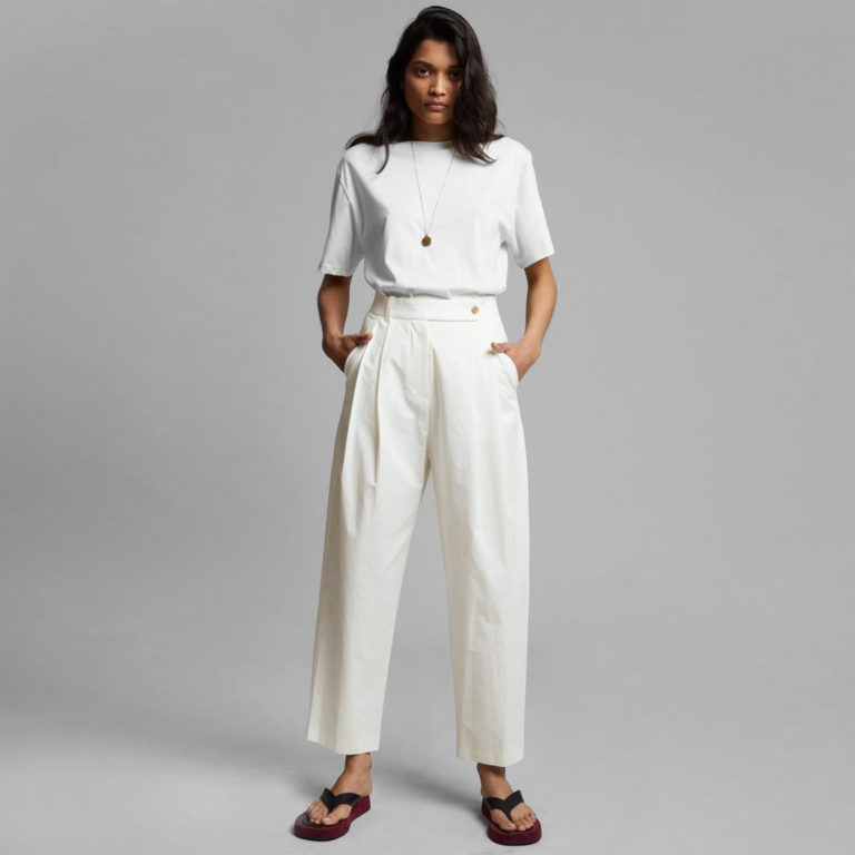 The Frankie Shop Feria Pleated Trousers