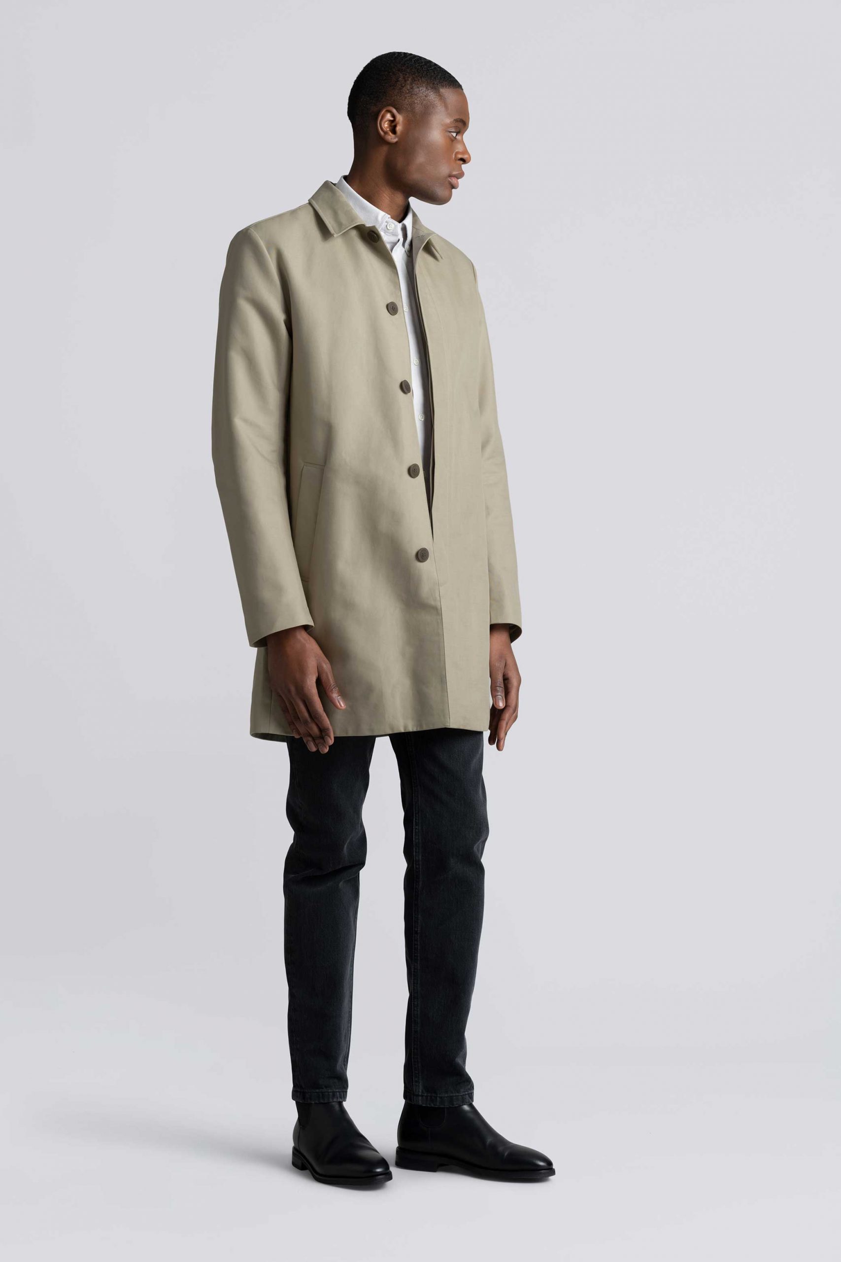 ASKET Car Coat Beige Men's