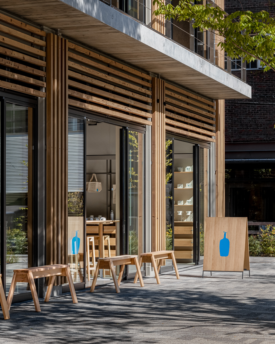 Blue Bottle Coffee Shibuya, designed by Keiji Ashizawa Design