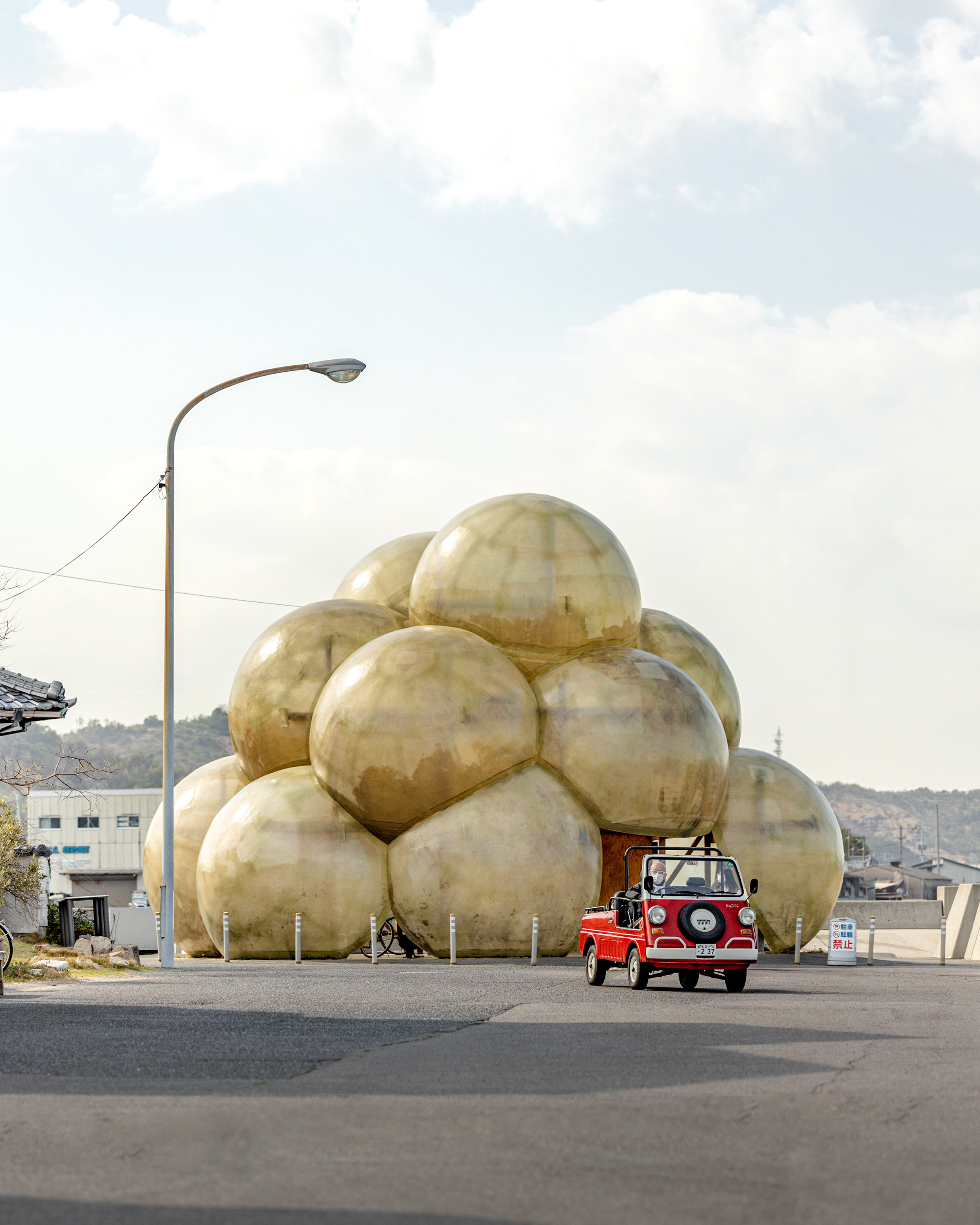 Passenger terminal on Naoshima Island, designed by SANAA