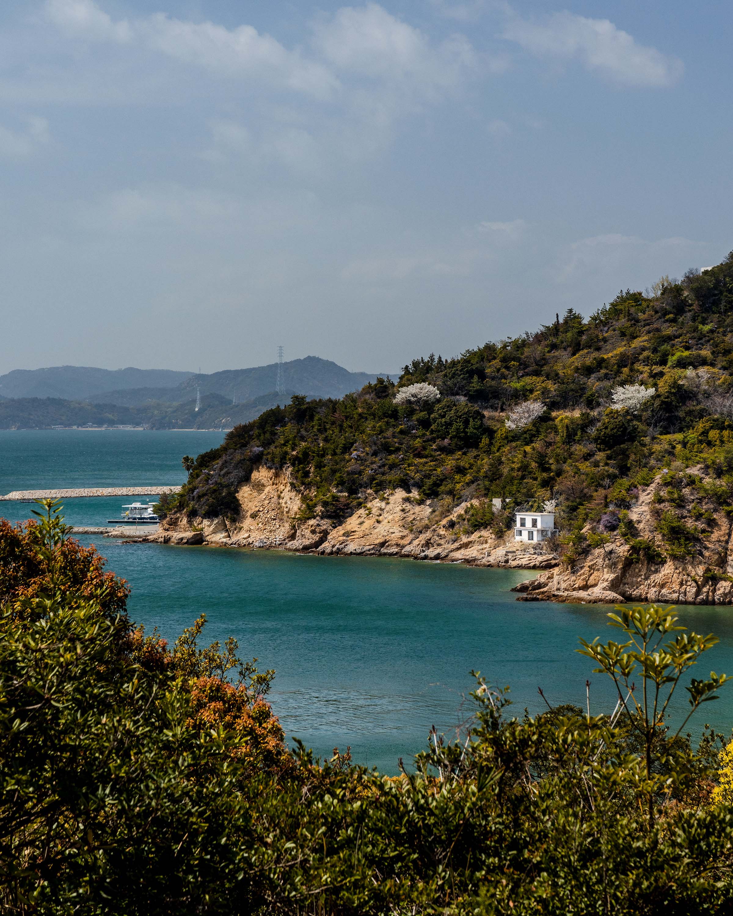 Coastal views from Naoshima Island