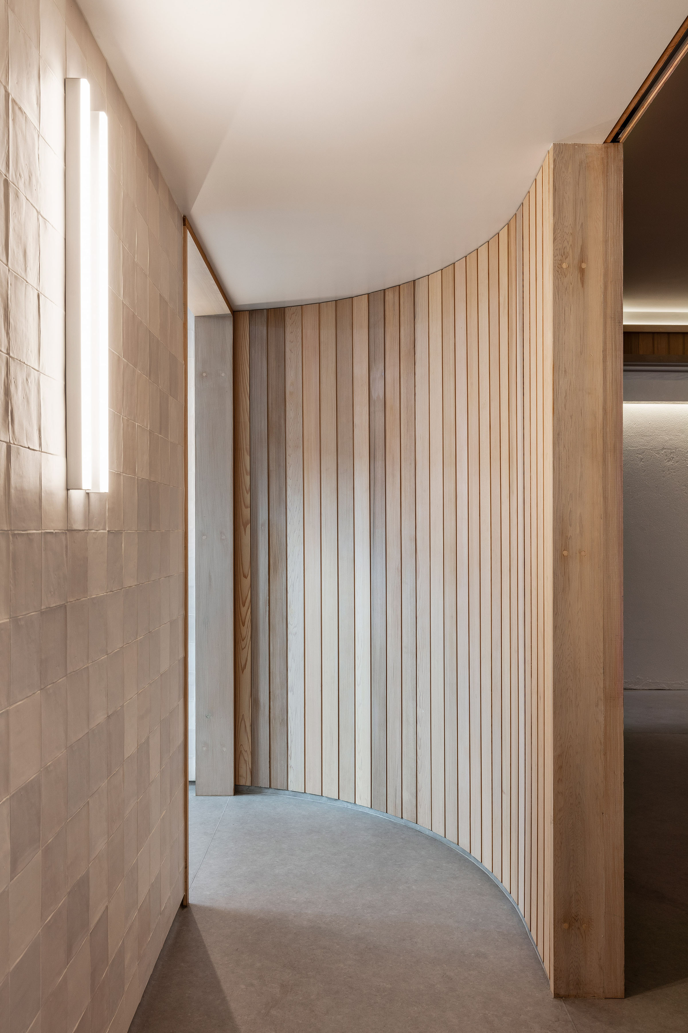 SHELTER wellness centre in Sydney | Gym and spa design | Softer Volumes