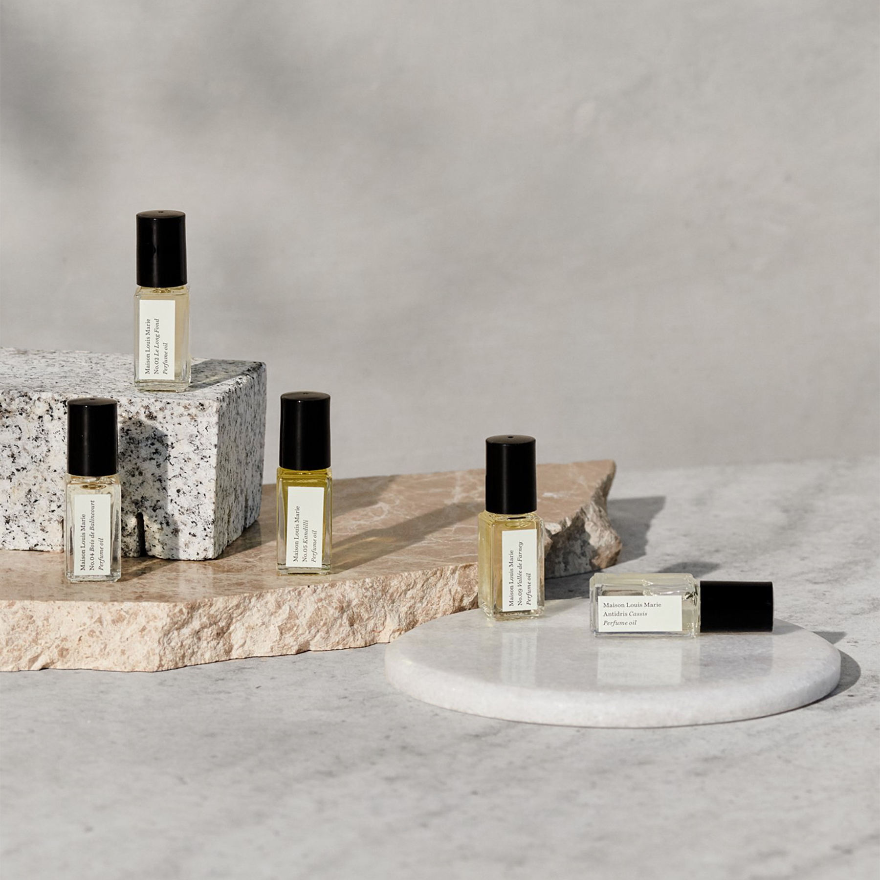 Maison Louis Marie Perfume Oil Discovery Set | Softer Volumes
