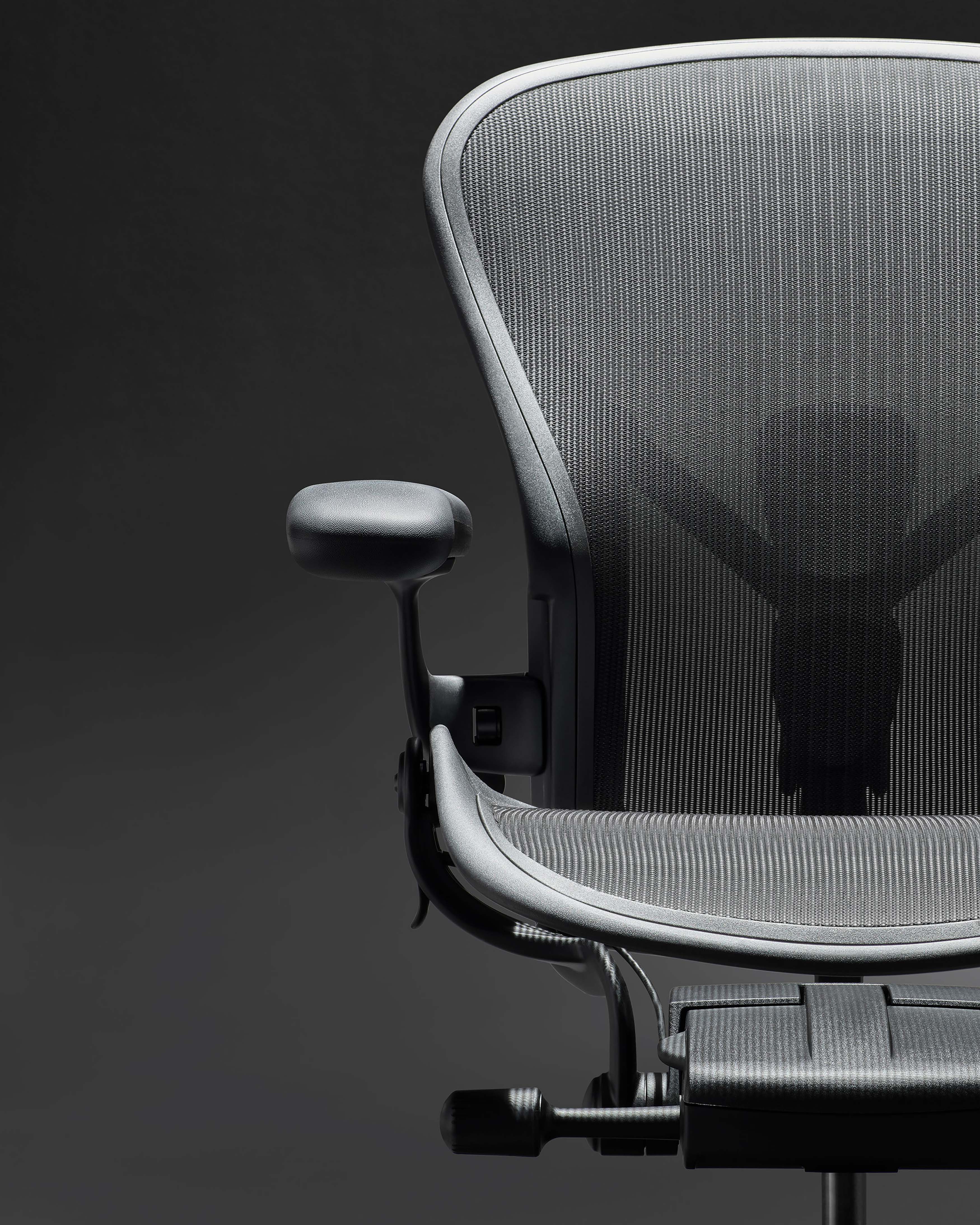 Herman Miller Aeron Chair Onyx Ultra Matte