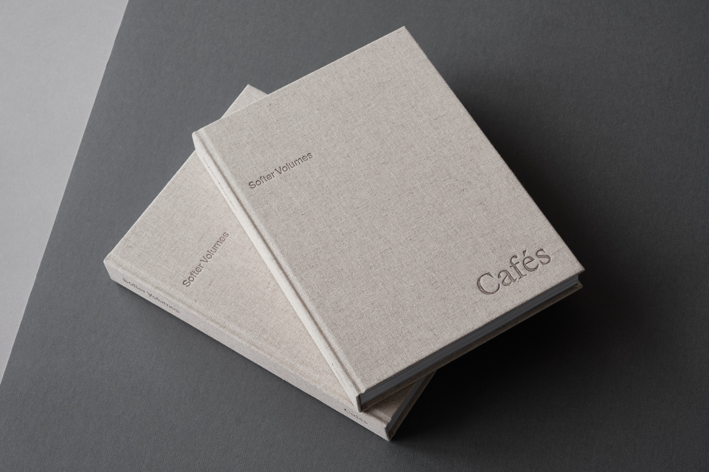 Softer Volumes Cafés Book