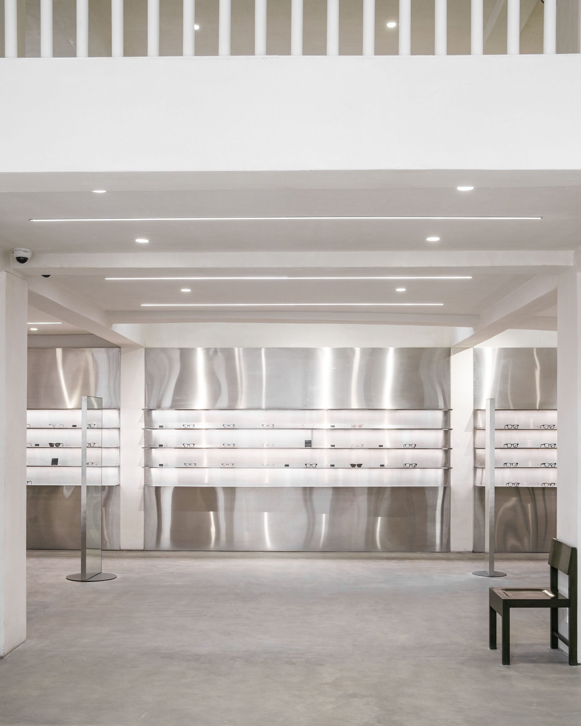 SEESON Eyewear's product showroom, optometry facility and cafe space in Saigon