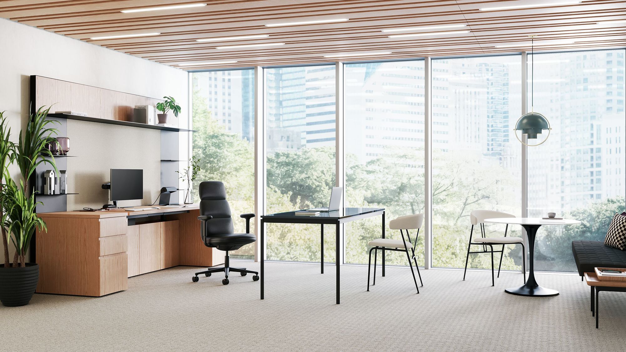 Herman Miller Asari sedia ufficio schienale medio