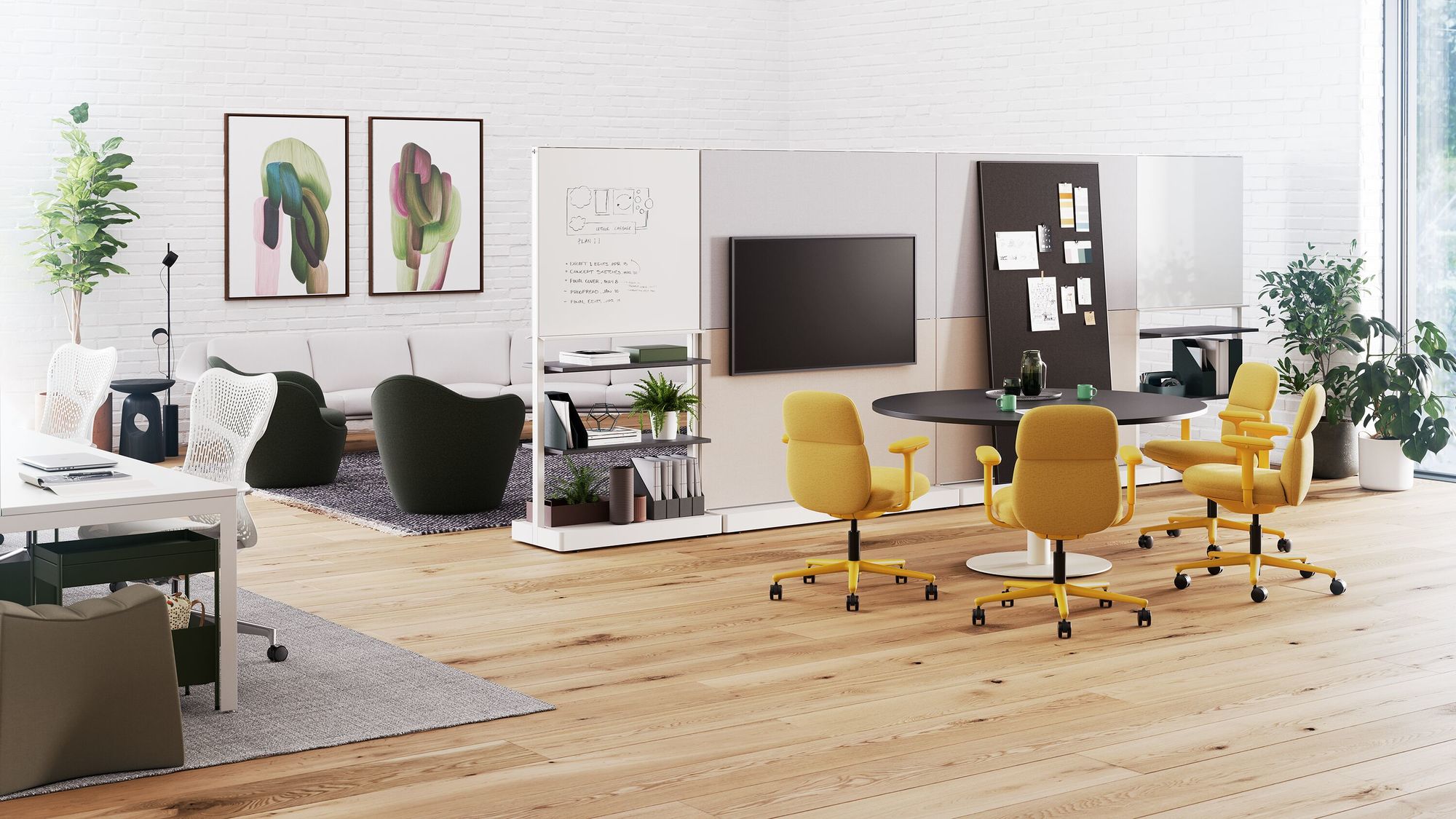 Herman Miller Asari sedia ufficio schienale alto