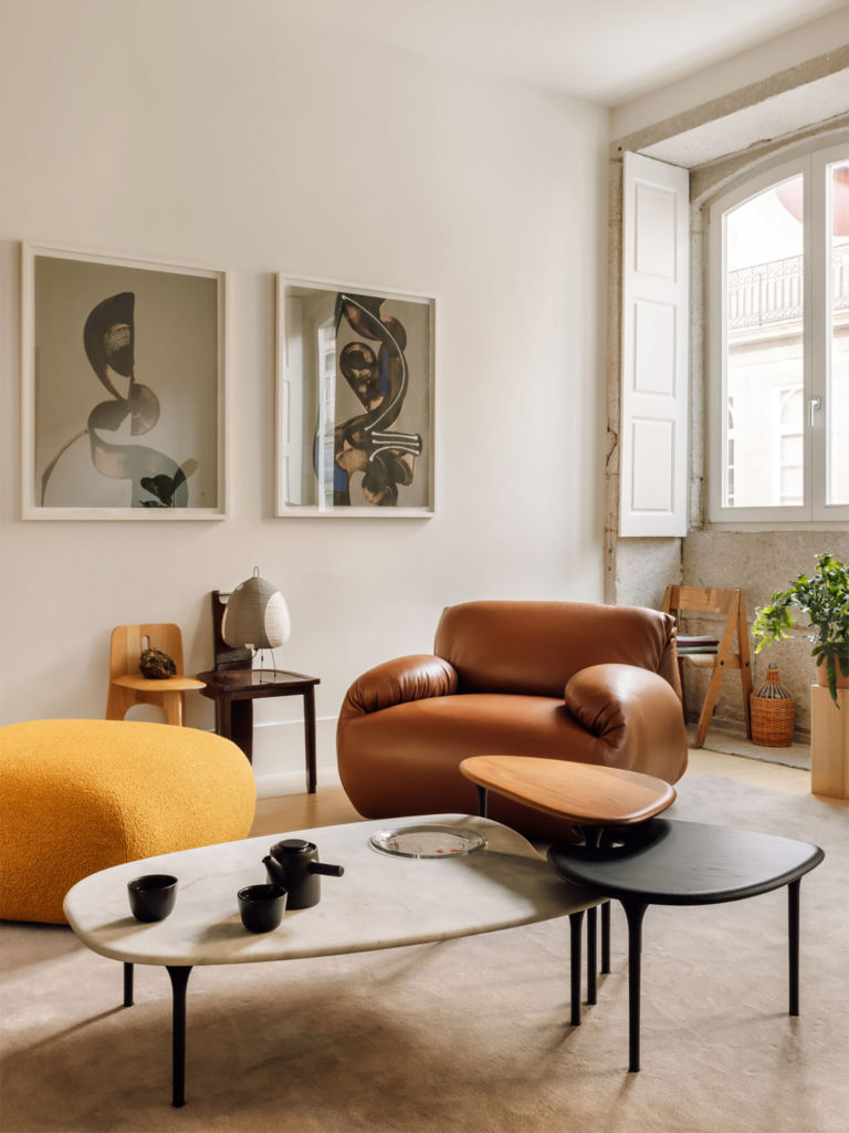 A closer look at Herman Miller’s Eames Turned Stool, Luva Modular Sofa, and Cyclade Tables | Softer Volumes